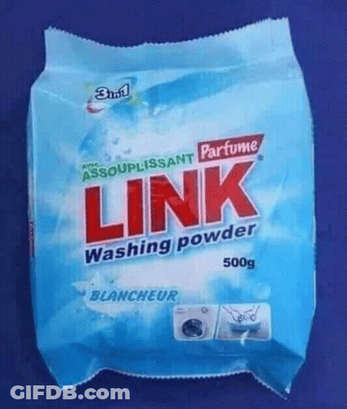Link Washing Powder GIF