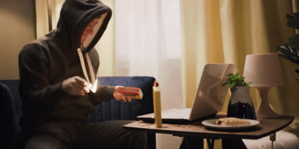 Linus Tech Tips Burn Laptop GIF