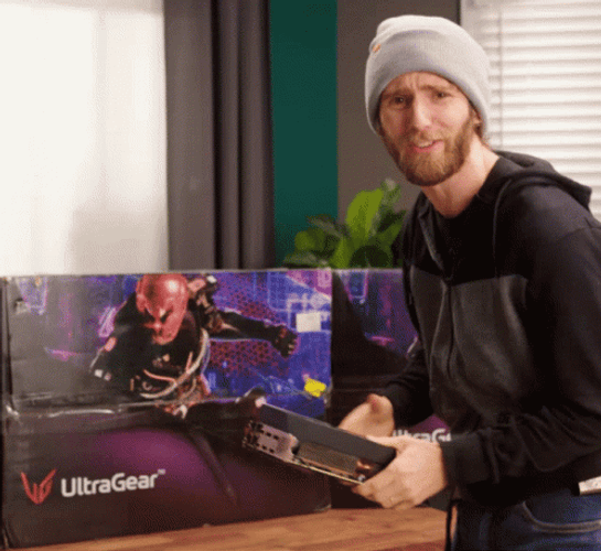 Linus Ultra Gear Drop GIF