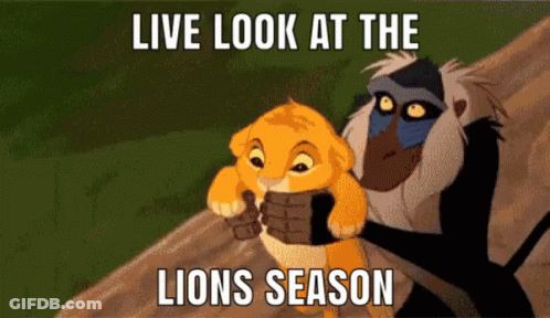 Lion And Baboon From The Lion King Standing Together GIF