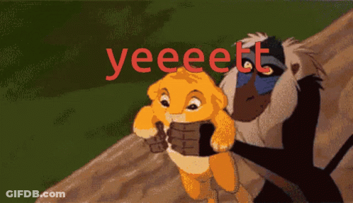 Lion And Monkey Yeeeet GIF