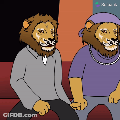 Lion Ice Cube GIF