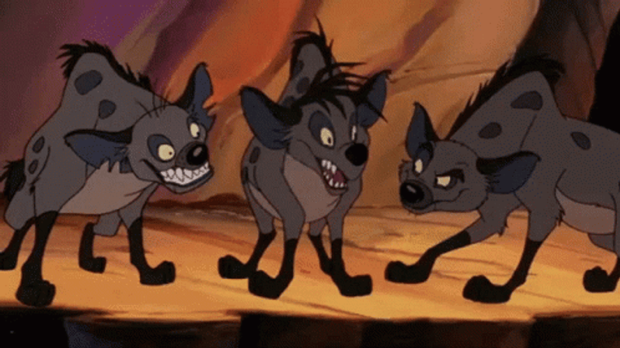 Lion King Hyena Laughing GIF