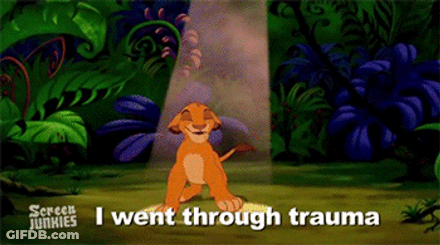 Lion King In African Soil GIF