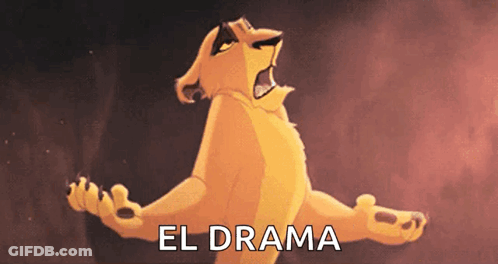 Lion King Lion Screaming El Drama GIF