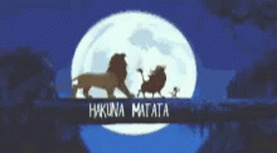 Lion King Meme Hakuna Matata GIF