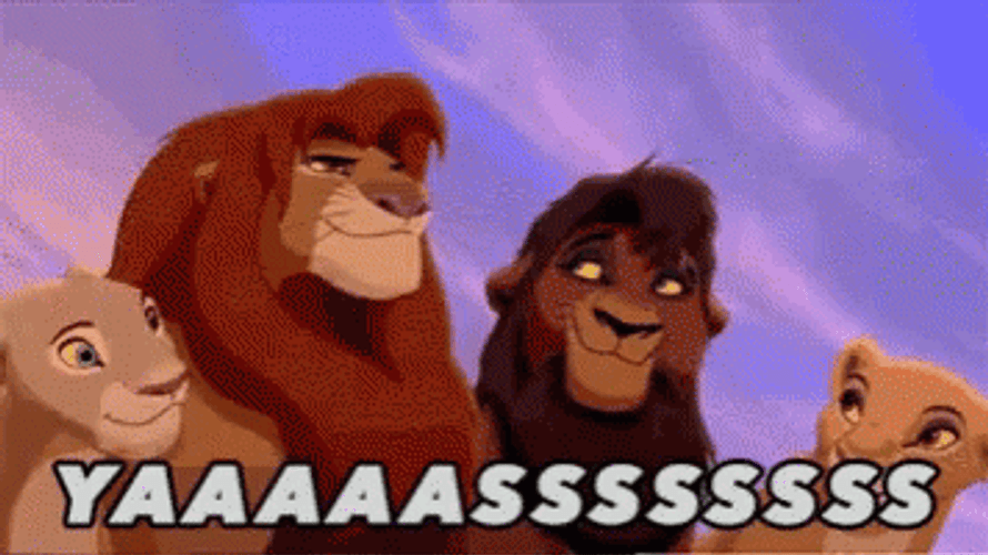 Lion King Meme Roaring GIF