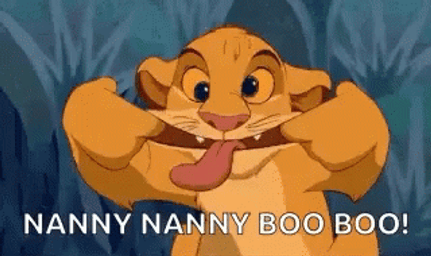 Lion King Nanny Boo Boo GIF