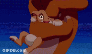 Lion King Saying I Don't Wanna Talk About It GIF