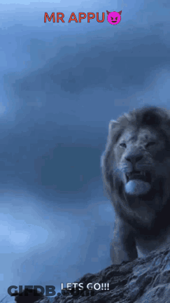 Lion Lets Go GIF
