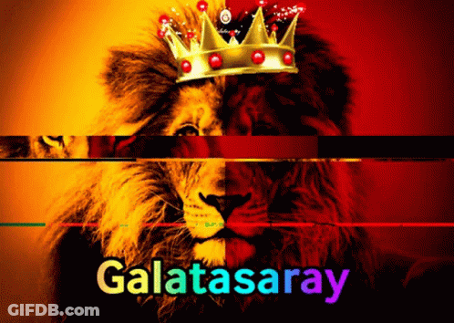 Lion With Crown Galatasaray GIF