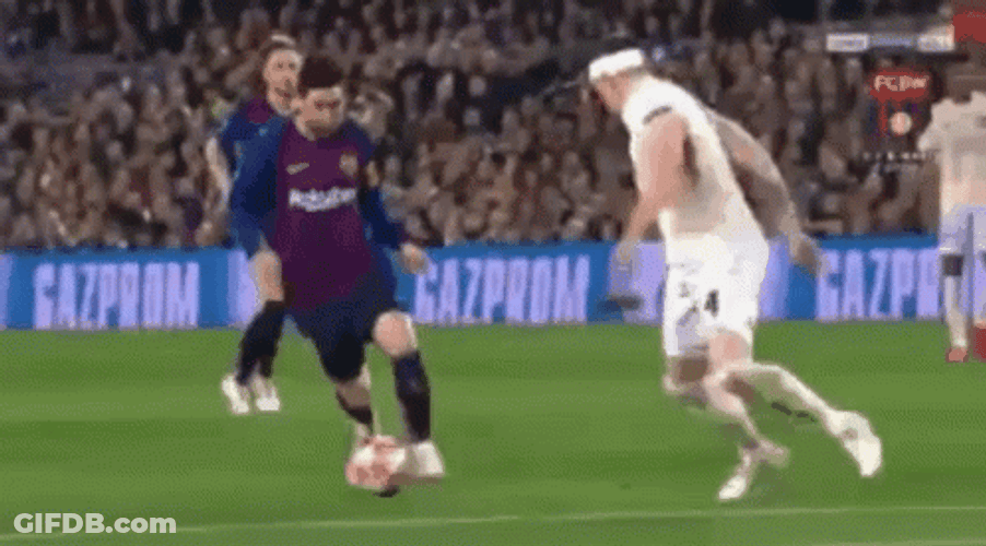 Lionel Messi Free Kick Scoring Goal GIF