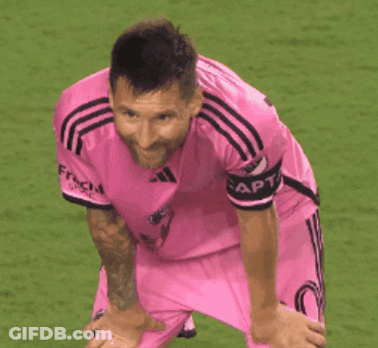 Lionel Messi Head Down Refusing To Give Up GIF