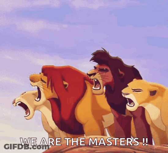 Lions King Family Roaring GIF