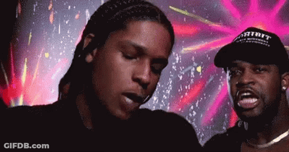 Lip Bite Asap Rocky GIF