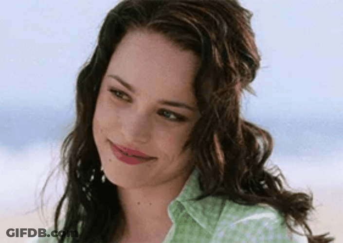 Lip Bite Tease Rachel McAdams GIF