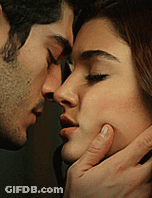 Lips Kiss Couple GIF