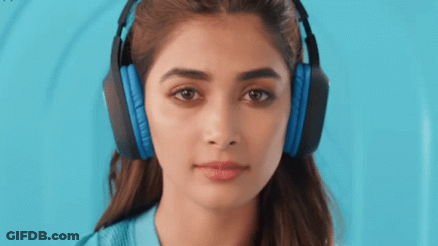 Lips Loud Noises Headphones GIF
