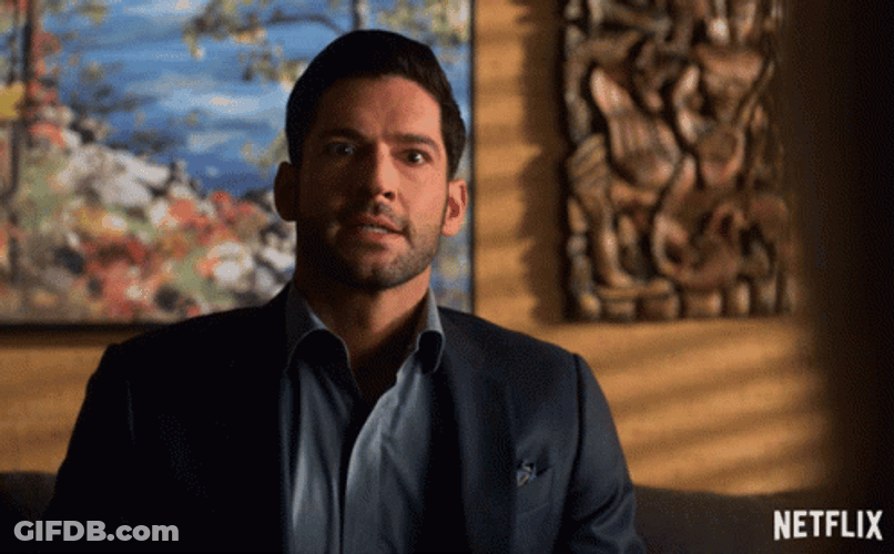 Lips Sealed Hands Up Tom Ellis GIF