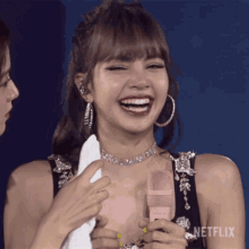 Lisa Black Pink Tears Of Joy GIF