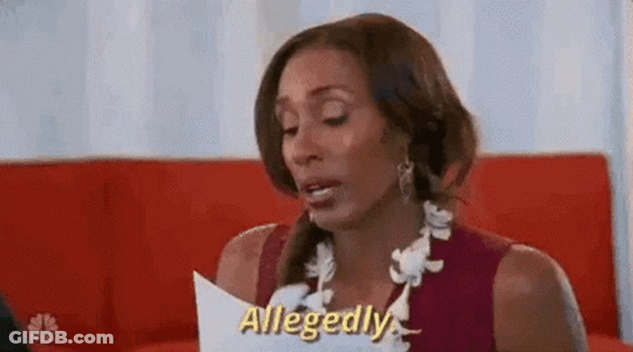 Lisa Leslie Nodding Allegedly GIF
