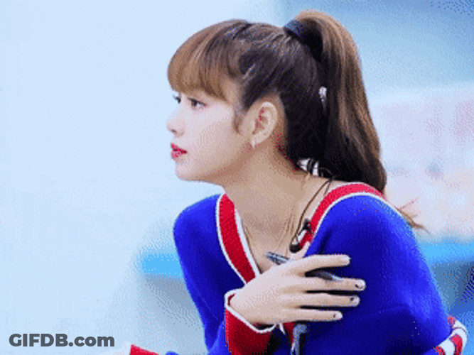 Lisa Manoban Of Blackpink Asking More GIF