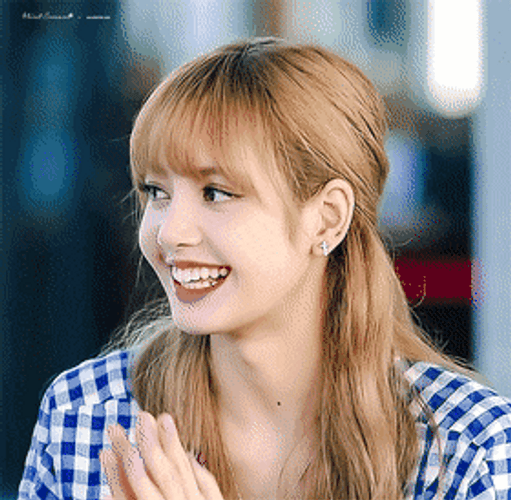 Lisa  Manoban Of Blackpink Prayer Hands GIF