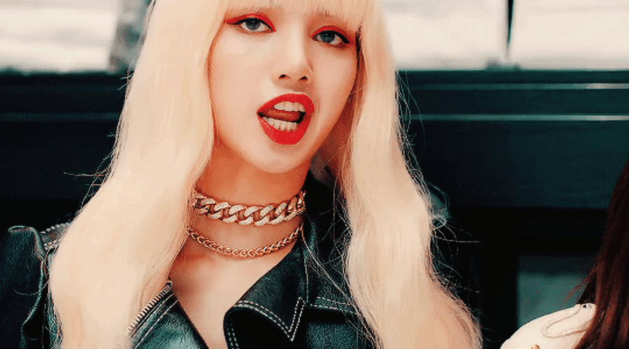 Lisa Of Blackpink Singing With Phone On Hand GIF