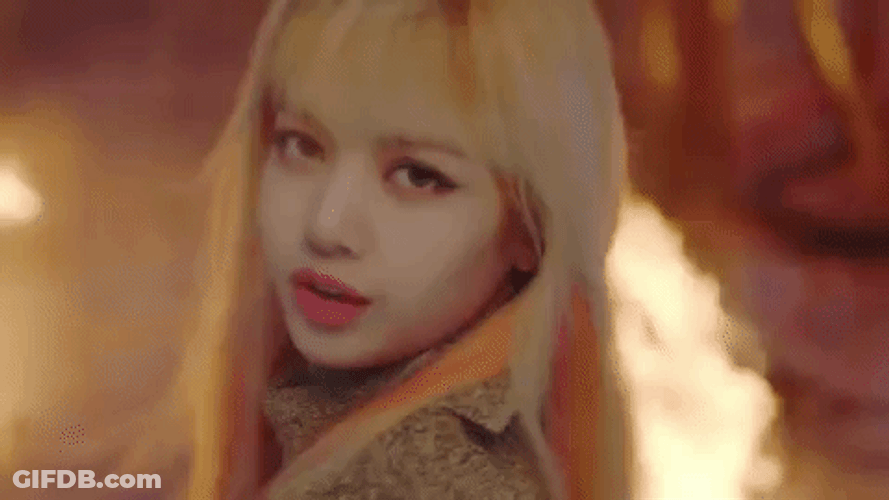 Lisa Playing With Fire GIF