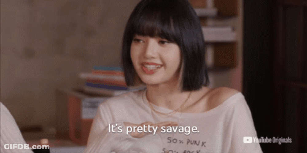 Lisa Savage Bangs GIF