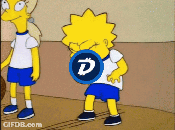 Lisa Simpson Bouncing Ball GIF