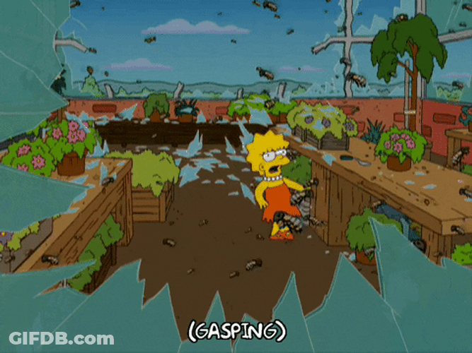 Lisa Simpson Not The Bees GIF