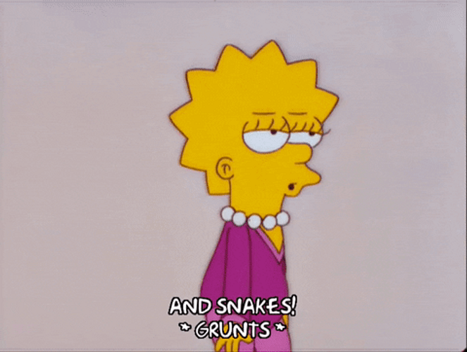 Lisa Simpson Performing On Balance Beam GIF