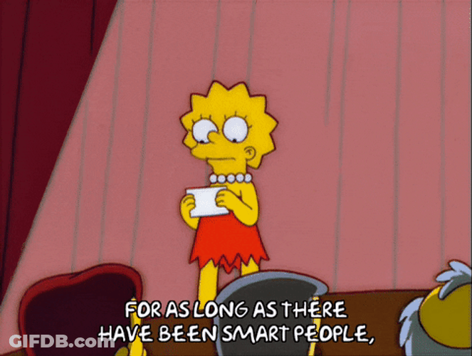 Lisa Simpson Presentation GIF
