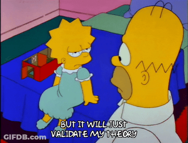 Lisa Simpsons With Her Valid Theory GIF