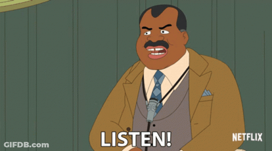 Listen Linda F Is For Family Netflix GIF