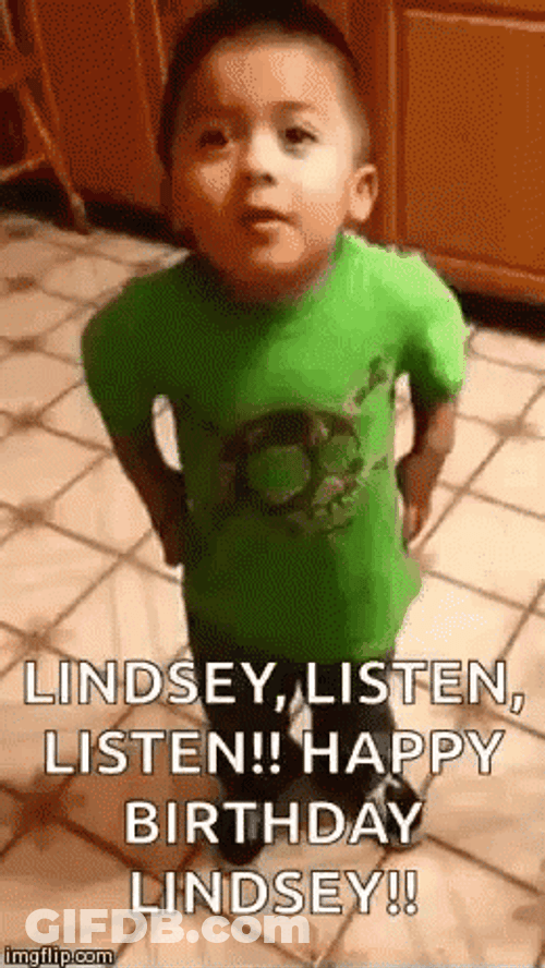 Listen Linda Happy Birthday Meme GIF