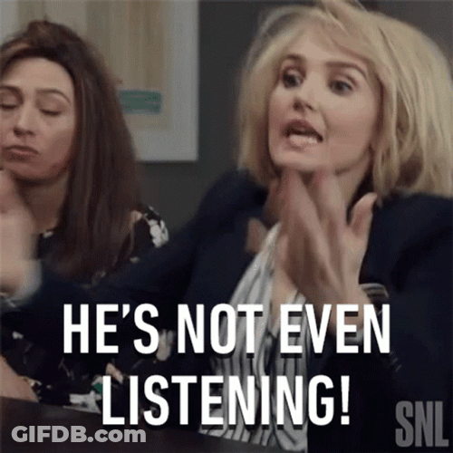 Listen Linda Saturday Night Live GIF