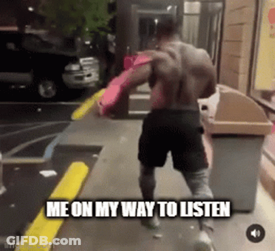 Listening GIF