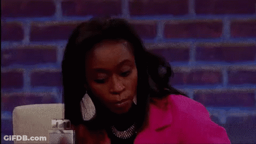 Listening Showing Her Earring GIF