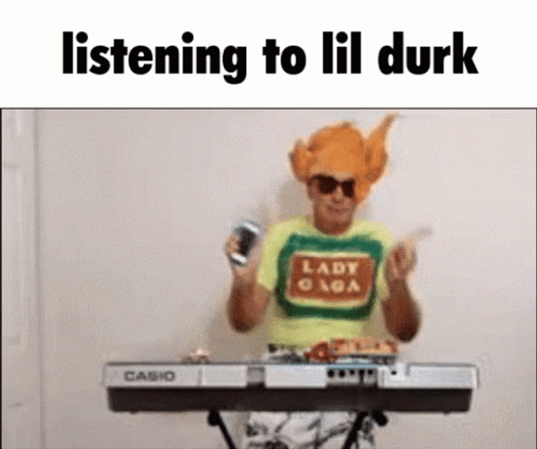 Listening To Lil Durk GIF
