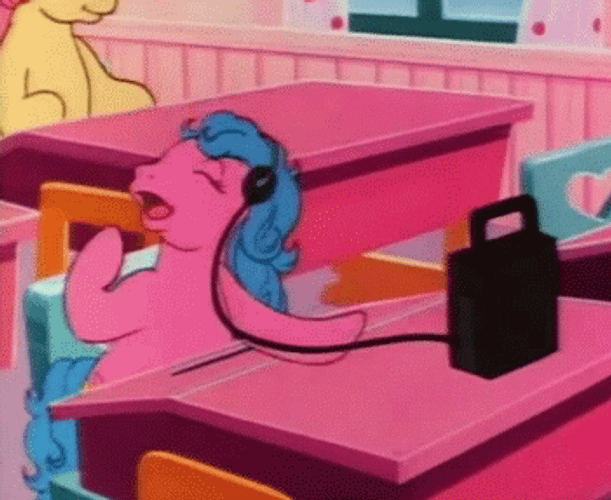 Listening To Music My Little Pony Dancing GIF