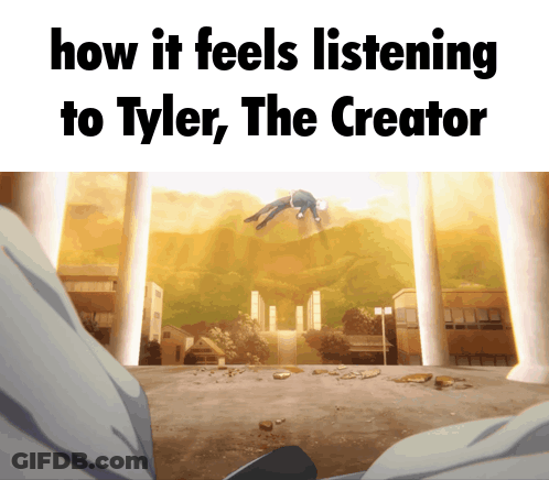 Listening To Tyler, The Creator GIF