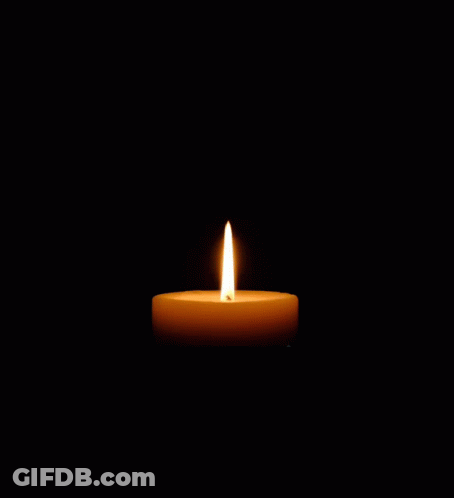 Lit Candle Condoglianze GIF