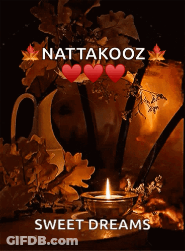 Lit Candle Nattakoor Sweet Dreams GIF