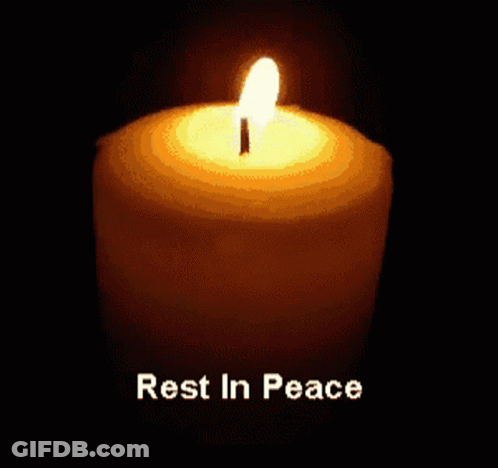 Lit Candle Rest In Peace GIF