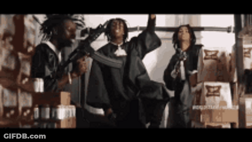 Lit Dance Rappers Party GIF