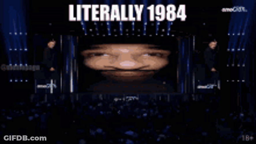 Literally 1984 PowerPoint GIF