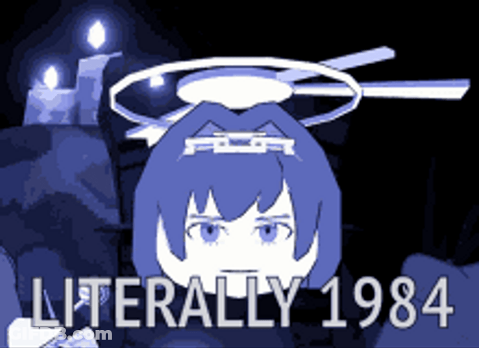 Literally 1984 Weird GIF