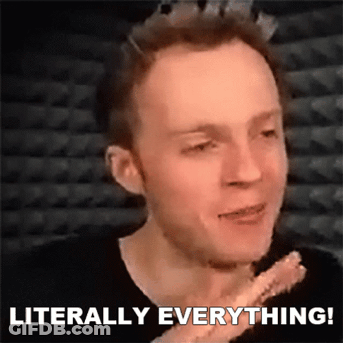 Literally Everything Emotional YouTuber GIF